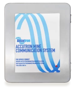 Accutron mine communication system