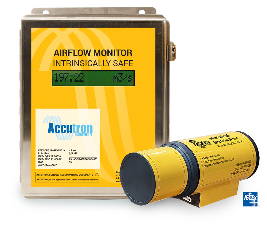 Accutron IS intrinsically Safe Airflow Monitor