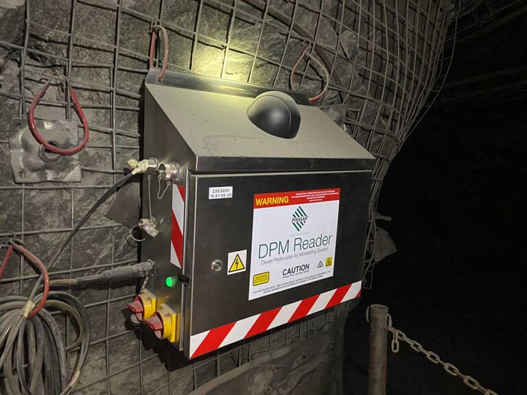 Pinssar DPM diesel particulate monitor