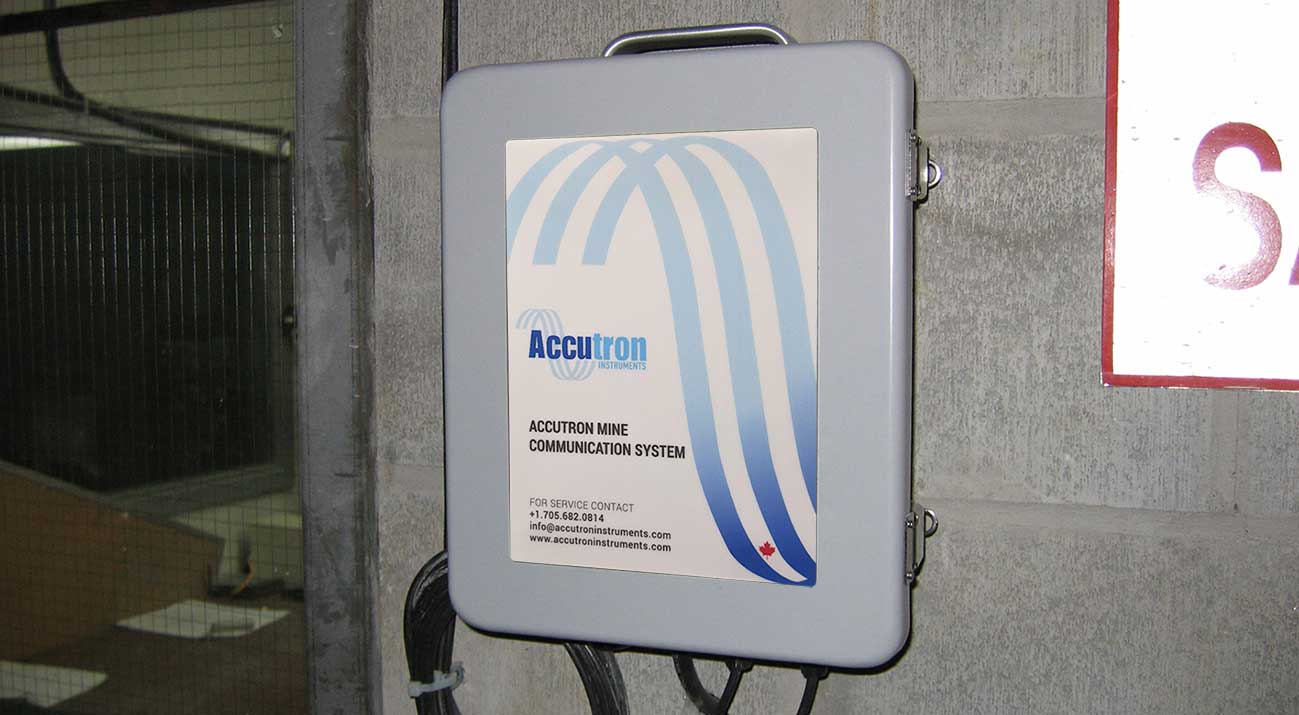 Accutron Mine Communication System