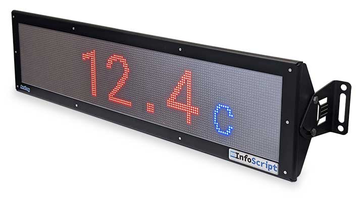 InfoScript Analog LED display