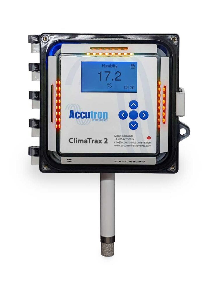 Environmental monitor with alarms