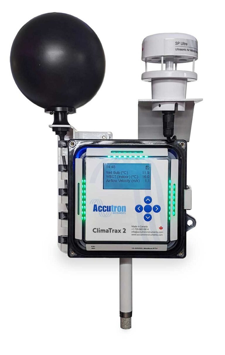 ClimaTrax 2 Thermal Work Limit environmental monitor